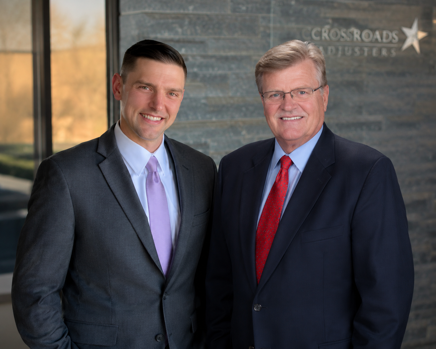 John Terry and Dale Terry, partners at Crossroads Insurance Recovery Advocates